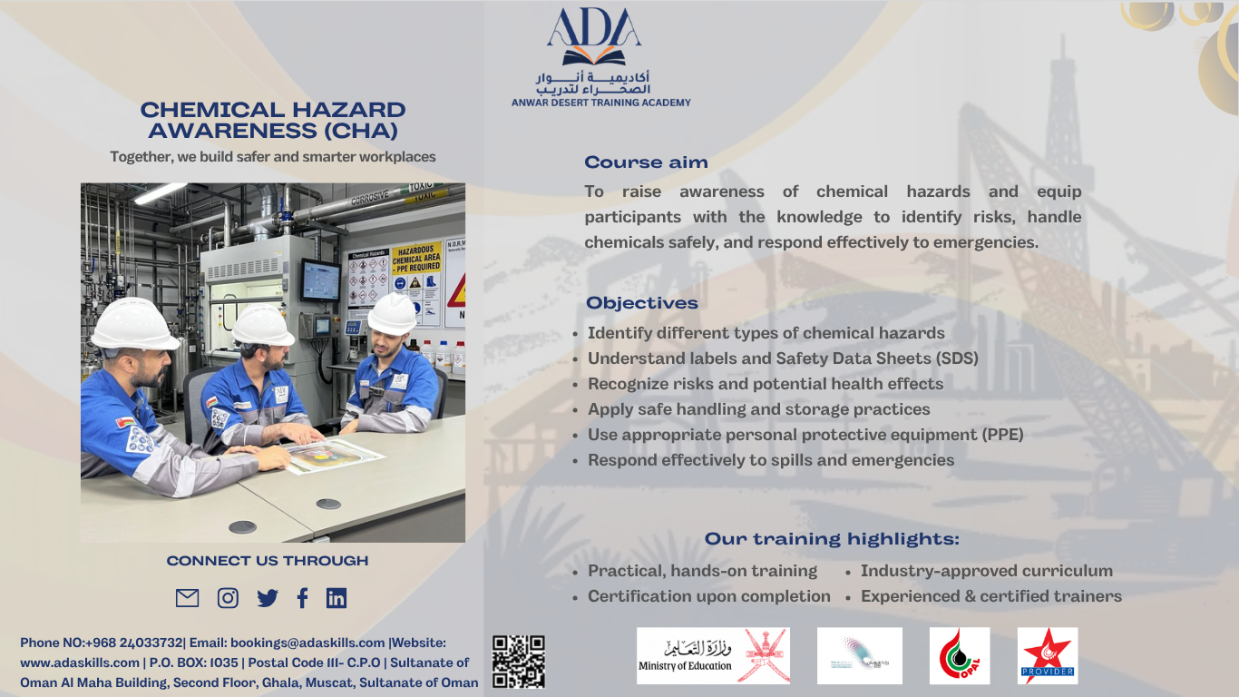 CHEMICAL HAZARD AWARENESS (CHA)